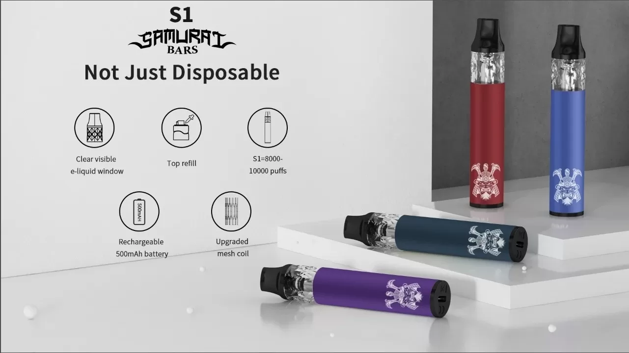DISPOSABLE BARS 將軍 S1 拋棄式主機|支持多次注油|耐用便捷:圖片 9