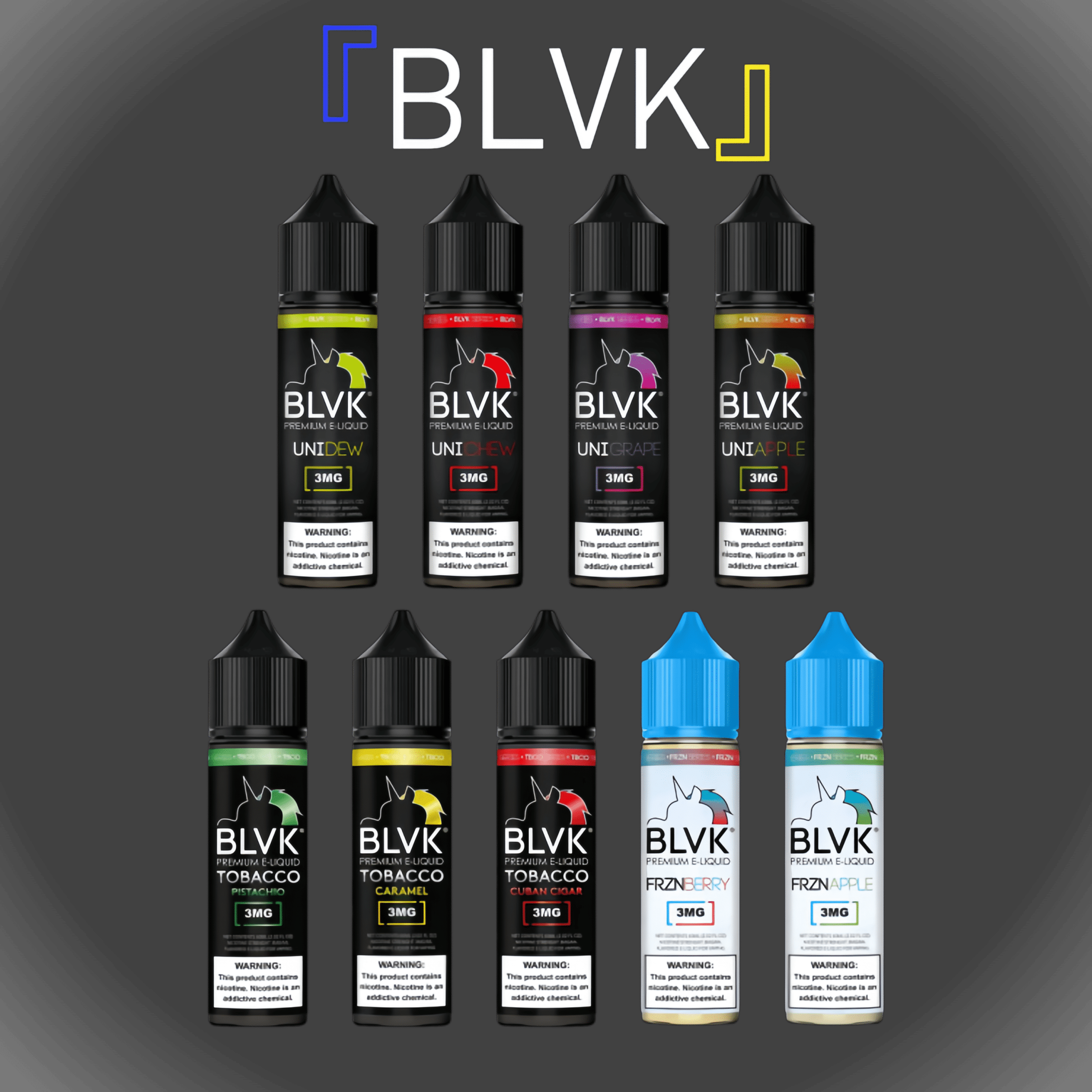 BLVK UNICORN 大煙油